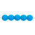 Kunststoff-Perlen, Itoshii, rund, 10 mm, 24 Stk, Trkis - Trkis