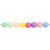 Kunststoff-Perlen, Itoshii, rund, 10 mm, 24 Stk, Pastell Mix