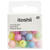 Kunststoff-Perlen, Itoshii, rund, 10 mm, 24 Stk, Pastell Mix Bild 2