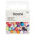 Kunststoff-Perlen, Itoshii, rund, 6 mm, 68 Stk, Just Happy Bunt Bild 2