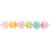 Kunststoff-Perlen, Itoshii, Bundle, 10 mm, 20 Stk, Pastell