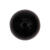 Kunststoff-Perle, Itoshii, rund, 19 mm, 1 Stk, Schwarz - Schwarz