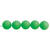 Kunststoff-Perlen, Itoshii, Neon, rund, 8 mm, 40 Stk, Neon Grn - Neon Grn