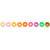 Kunststoff Groloch-Perlen, Itoshii Ponii, rund, 9 x 6 mm, 80 Stk, Neon Mix - Neon Mix