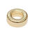Metall Groloch-Perlen, Itoshii Ponii, Ring, 9 x 3,5 mm, 10 Stk, Gold Bild 3