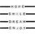 Kunststoff Wrfelperlen Set, Itoshii Ponii, 10 mm, 20 Stk, Hope-Smile-Dream-Enjoy, Wei - Hope-Smile-Dream-Enjoy, Wei