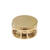 Metall-Verschluss, Itoshii Ponii, 14 x 9 mm, 6 Stk, Gold