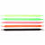 Ripsband Armbnder, Itoshii Ponii, 100% Polyester, 16 x 330 mm, 10 Stk, Neon Farben