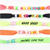 Ripsband Armbnder, Itoshii Ponii, 100% Polyester, 16 x 330 mm, 10 Stk, Neon Farben Bild 3