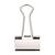 NEU Foldback-Klammern silber, 25 mm, 12 Stck - 25 mm, 12 Stck