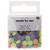 Kunststoff-Perlen, Mix rund, 7 x 4 mm, 165 Stk, Multicolor Bild 2