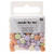 Kunststoff-Perlen, Mix rund, 7 x 4 mm, 165 Stk, Pastell Bild 2