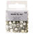 Kunststoff-Perlen, rund, 7 x 4 mm, 165 Stk, Gold Bild 2