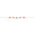 Kunststoff-Perlen, wei, rund, 7 x 4 mm, 165 Stk, Herzen Pastell Bild 2