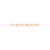 Kunststoff-Perlen, wei, rund, 7 x 4 mm, 165 Stk, Herzen Gold Bild 2