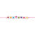 Kunststoff-Perlen, Wrfel Mix Herz, 7 x 7 x 7 mm, 72 Stk, Multicolor Bild 2