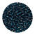 Rocailles-Perlen, 4 mm, 14 g, Petrol mit Silbereinzug - Petrol mit Silbereinzug