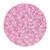 Rocailles-Perlen, 4 mm, 14 g, Rosa Transparent - Rosa Transparent