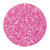 Rocailles-Perlen 2Cut, 2 mm, 14 g, Pink Transparent