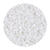 Rocailles-Perlen 2Cut, 2 mm, 14 g, Wei Irisierend