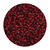 Rocailles-Perlen, 3,1 mm, 14 g, Rot mit Silbereinzug - Rot mit Silbereinzug