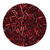 Rocailles-Perlen Stbchen, 6,75 mm, 14 g, Rot mit Silbereinzug