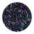 Rocailles-Perlen Stbchen, 6,75 mm, 14 g, Brombeer Regenbogen Matt - Brombeer Regenbogen Matt