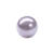 Renaissance Glasperle, rund, 6 mm, 55 Stk, Flieder - Flieder