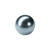 Renaissance Glasperle, rund, 6 mm, 55 Stk, Grau - Grau