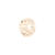 Glasschliff-Diskus Perle, 6 mm, 12 Stk, Wei