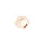 Glasschliff-Perlen Raute, 6 mm, 12 Stk, Wei Irisierend