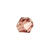 Glasschliff-Perlen Raute, 4 mm, 20 Stk, Beere