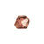 Glasschliff-Perlen Raute, 6 mm, 12 Stk, Beere