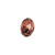 Glasschliff-Diskus Perle, 6 mm, 12 Stk, Beere