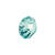 Glasschliff-Diskus Perle, 6 mm, 12 Stk, Mint - Mint