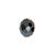Glasschliff-Diskus Perle, 6 mm, 12 Stk, Graphit-Blau