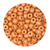 Rocailles-Perlen, 2 mm, 14 g, Orange Irisierend