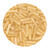 Rocailles-Perlen Stbchen, 6,75 mm, 14 g, Beige Irisierend Matt