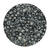 Rocailles-Perlen, 3,1 mm, 14 g, Grau Transparent