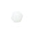 Glasschliff-Perlen Raute, 4 mm, 20 Stk, Wei Opak