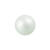 Renaissance Glasperle, rund, 3 mm, 120 Stk, Mint Matt