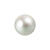Renaissance Glasperle, rund, 3 mm, 120 Stk, Hellgrau