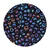 Rocailles-Perlen Itoshii, 2,6 mm, 17 g, Blau Irisierend Grn