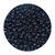 Rocailles-Perlen Itoshii, 2,6 mm, 17 g, Dunkelblau Transparent