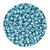 Rocailles-Perlen Itoshii, 2,6 mm, 17 g, Mint Schimmer