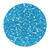 Rocailles-Perlen Itoshii, 2,6 mm, 17 g, Hellblau mit Silbereinzug