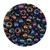 Rocailles-Perlen Itoshii, 4,5 mm, 17 g, Regenbogen Opak
