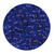 Rocailles-Perlen Itoshii Farfalle, 3,2 x 6,5 mm, 17 g, Blau Transparent