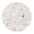 Rocailles-Perlen Itoshii Farfalle, 3,2 x 6,5 mm, 17 g, Transparent mit Silbereinzug
