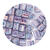 Rocailles-Wrfel-Perlen Itoshii Cube, 3 x 3 mm, 6 g, Marmor Lila